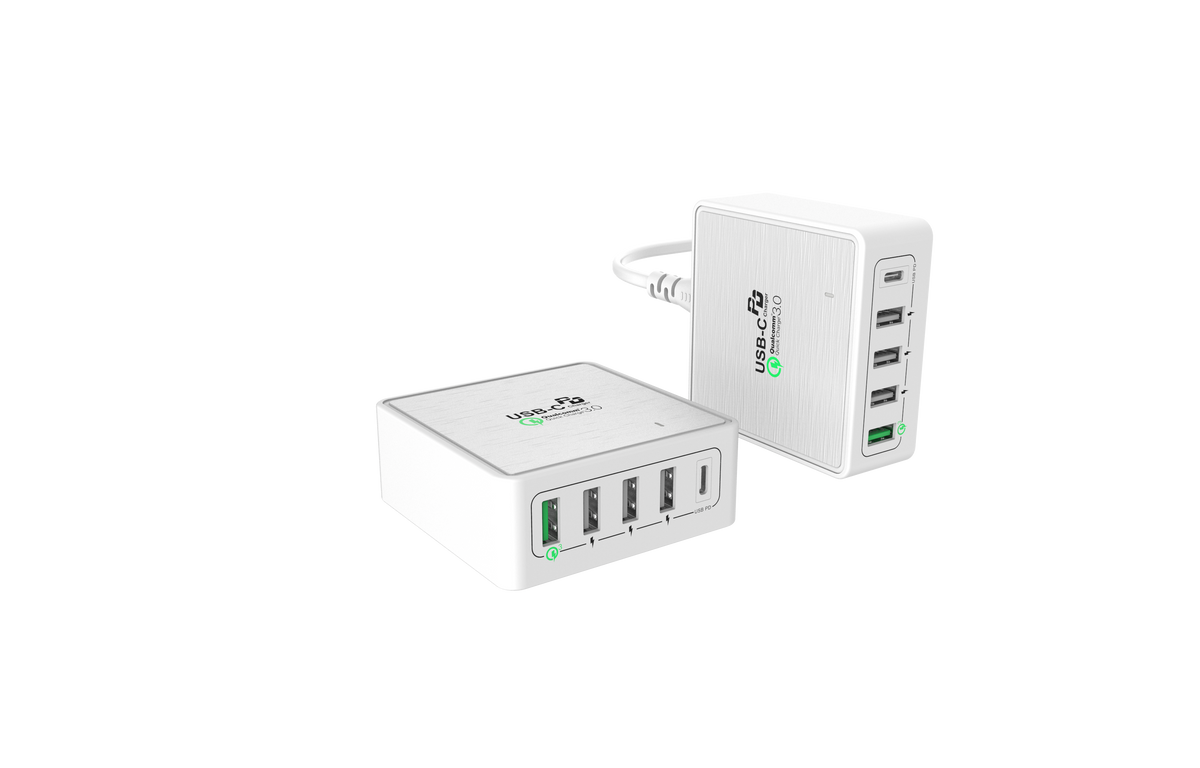 Charging Station USB and Type C Charger - Boom&Tech®