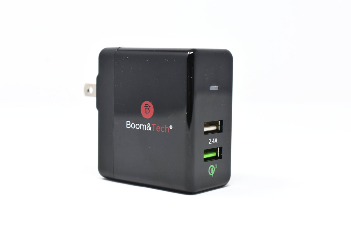 USB Wall Charger 2 Ports - Boom&Tech®