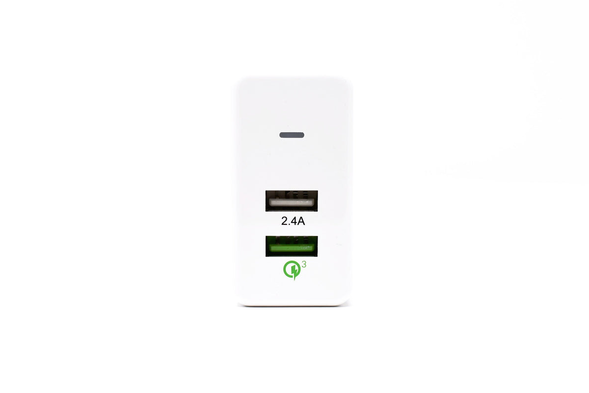 USB Wall Charger 2 Ports - Boom&Tech®