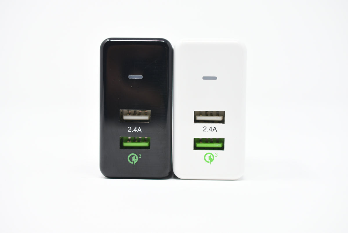 USB Wall Charger 2 Ports - Boom&Tech®