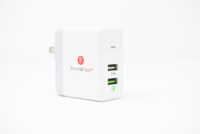 USB Wall Charger 2 Ports - Boom&Tech®