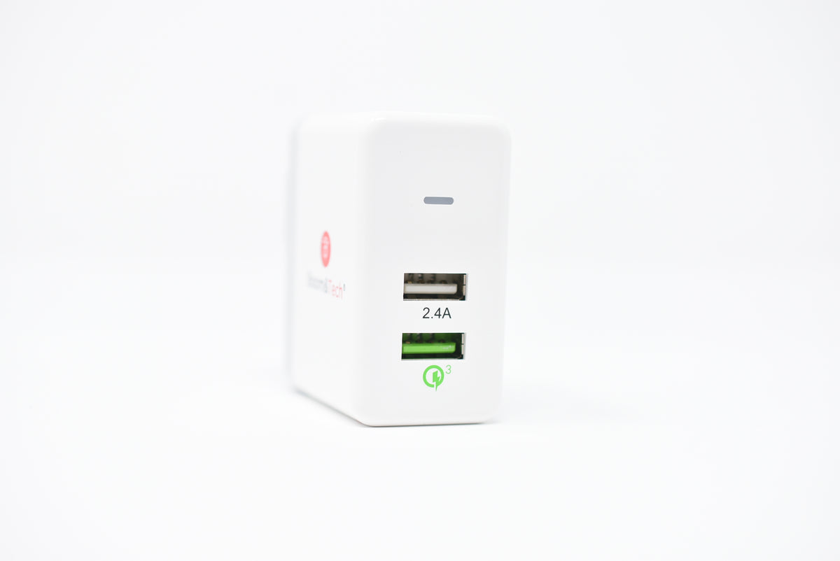 USB Wall Charger 2 Ports - Boom&Tech®