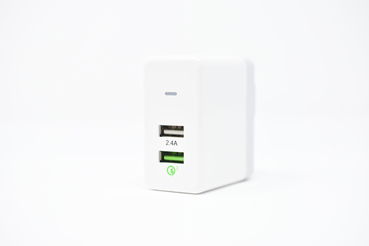 USB Wall Charger 2 Ports - Boom&Tech®