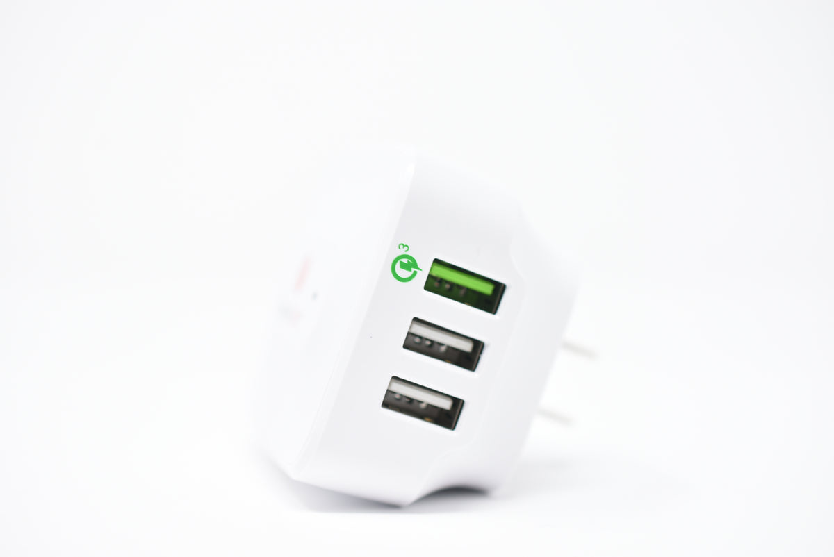 USB Wall Charger 3 Ports - Boom&Tech®
