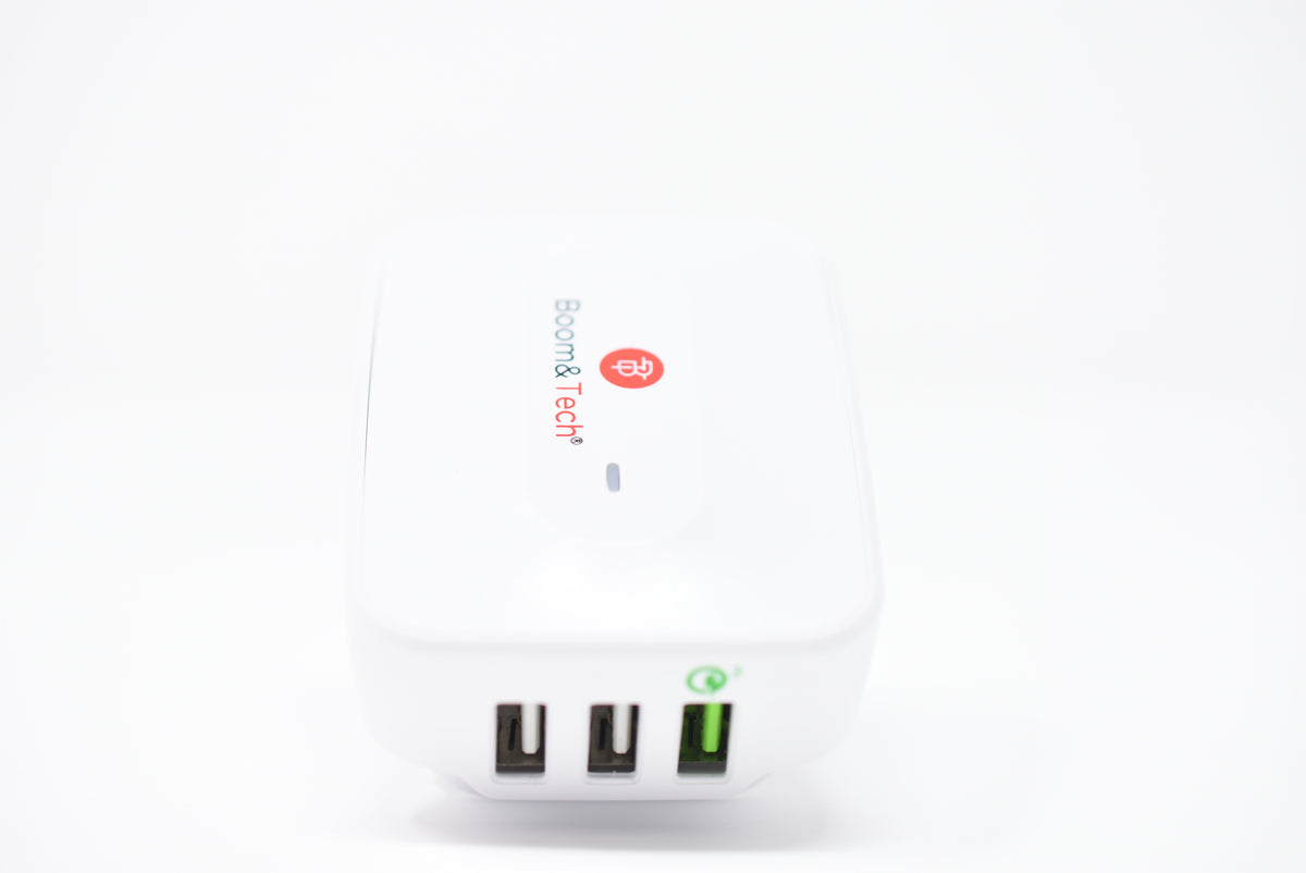 USB Wall Charger 3 Ports - Boom&Tech®